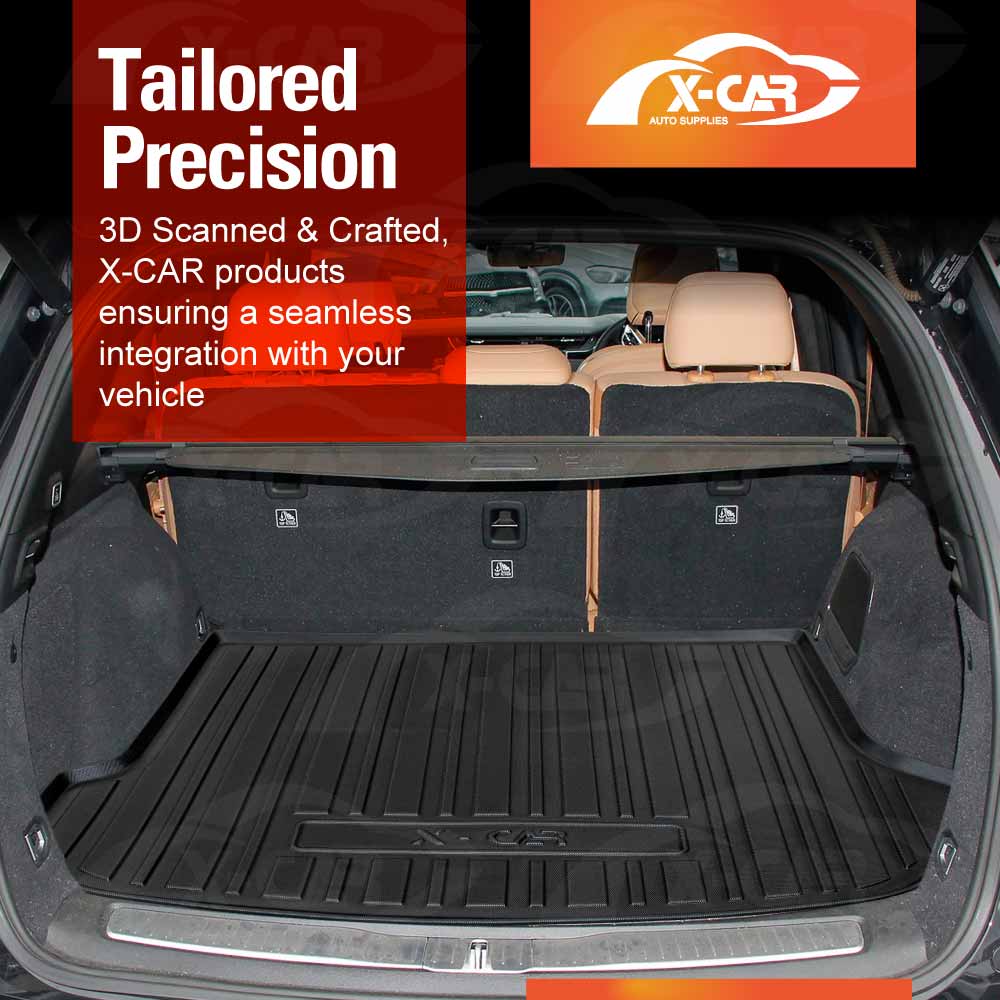 Boot Liner for Jeep Grand Cherokee WL 5 Seater Hybrid 2021-Onwards All Weather Heavy Duty Cargo Trunk Mat Luggage Tray
