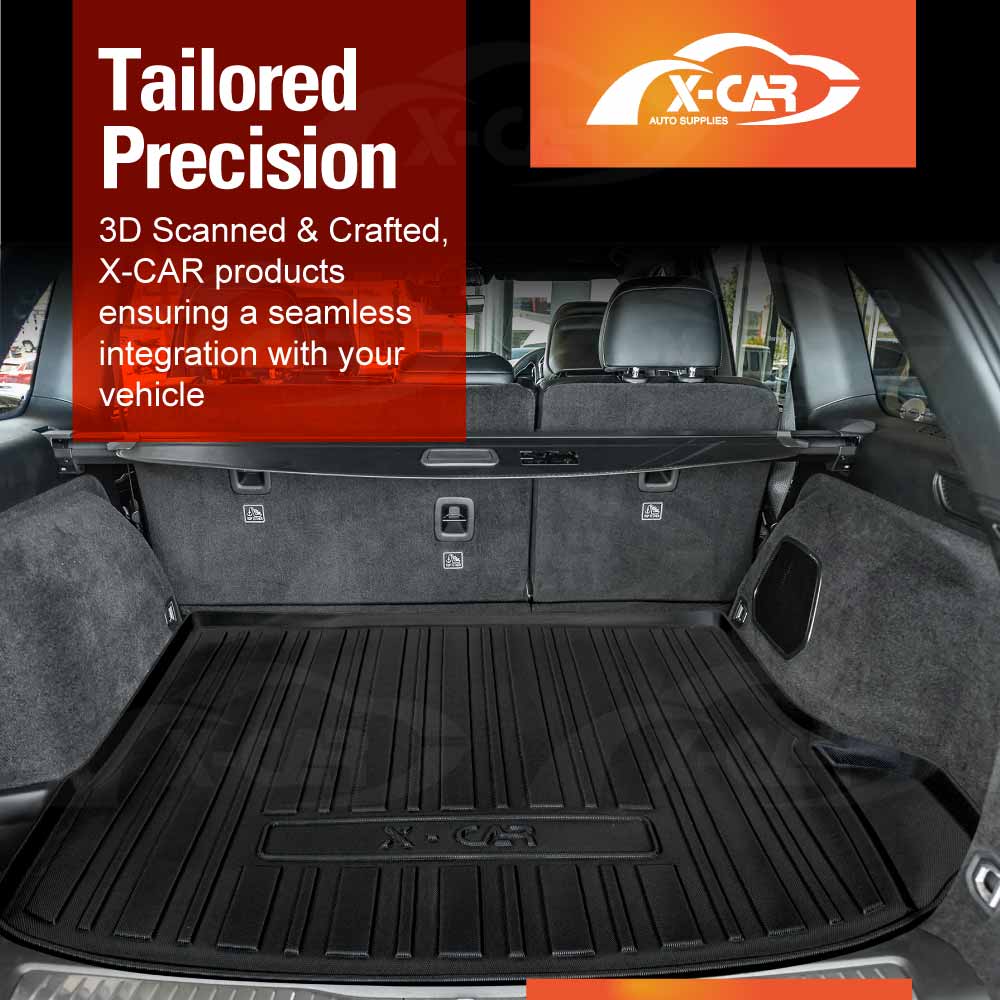 Boot Liner for Jeep Grand Cherokee WL 5 Seater Petrol 2021-Onwards All Weather Heavy Duty Cargo Trunk Mat Luggage Tray