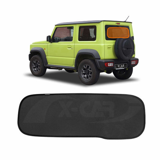 Rear Windscreen Sun Shade for Suzuki Jimny 3-Door 2018-2025 Car Custom Wind Screen Sun Blind Mesh