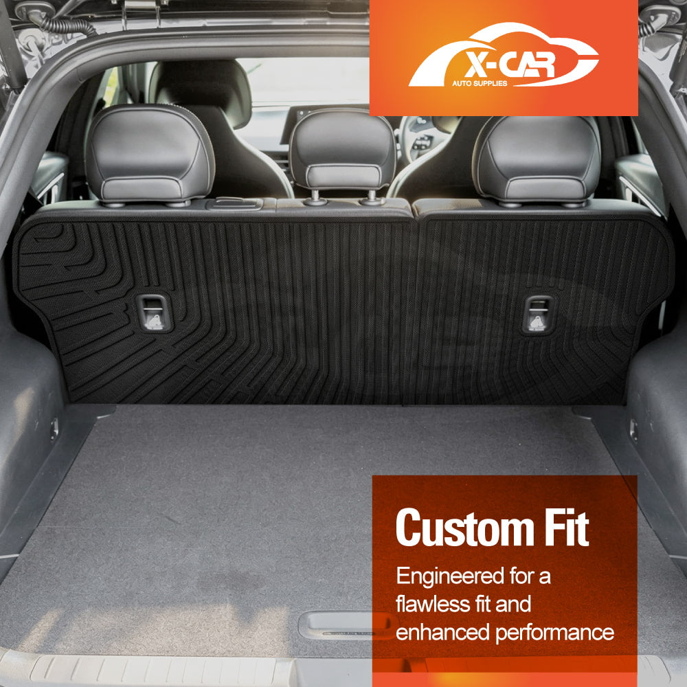 Back Seat Protector for Kia EV6 2021-Onwards All Weather Heavy Duty Car Kick Cargo Mats Cover Accessories
