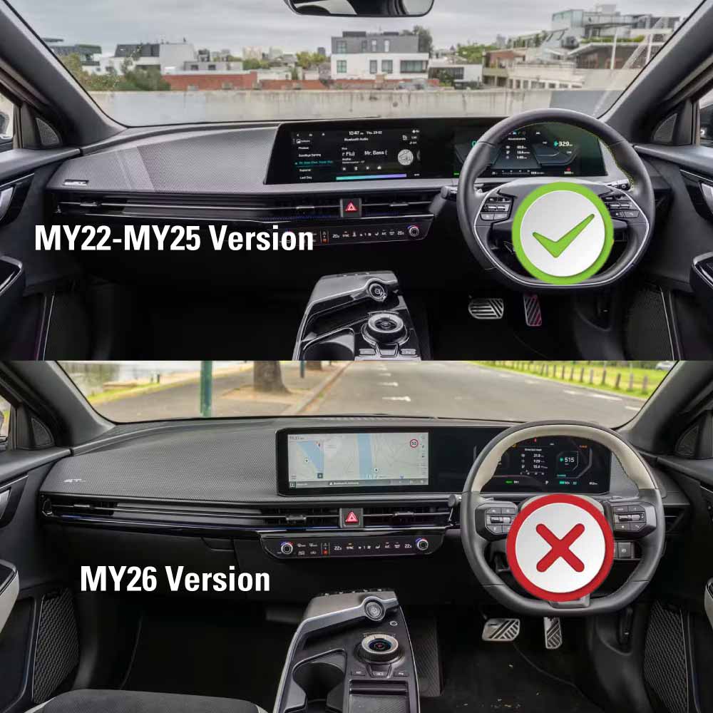 Screen Protector for Kia EV6 2021-2024 Navigation and Dashboard Touchscreen Anti-Scratch Cover Accessories