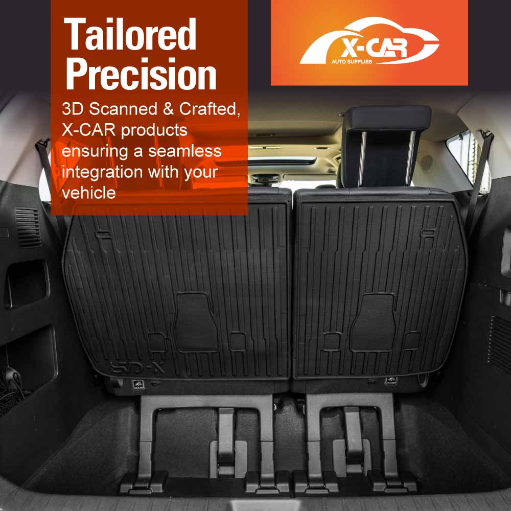 Floor Mats Boot Liner Set for Kia Carnival KA4 Hybrid 2020-Onwards All Weather Trunk Cargo Kick Back Seat Sill Protector Covers