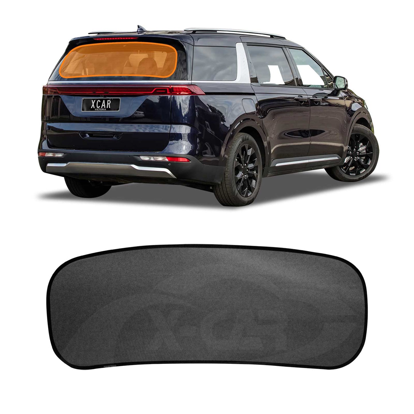 Rear Windscreen Sun Shade for Kia Carnival KA4 Series 2020-2025 Car Custom Wind Screen Sun Blind Mesh