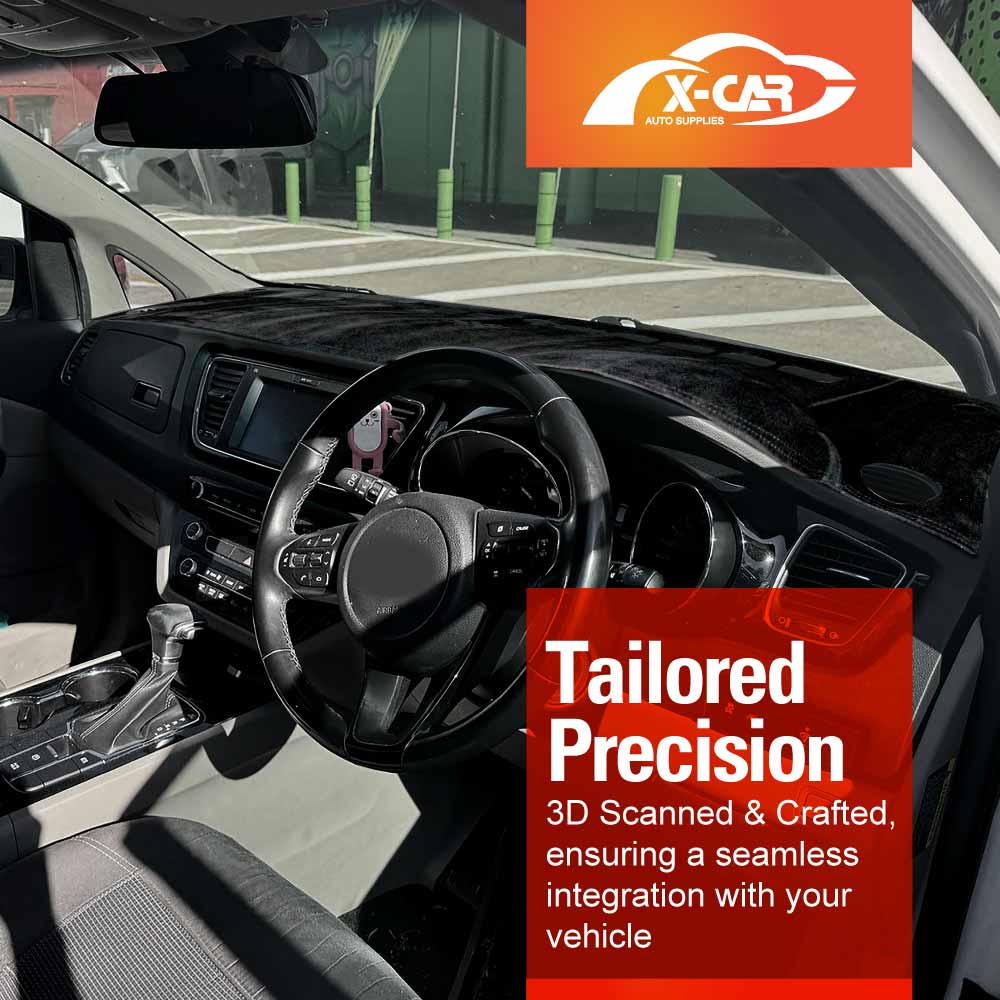 Dash Mat for Kia Carnival YP Series 2015-2020 Non-Slip Microfiber Pad Cover Interior Accessories