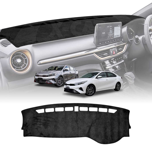 Dash Mat for Kia Cerato Hatch & Sedan 2018-2024 Non-Slip Microfiber Pad Cover Interior Accessories