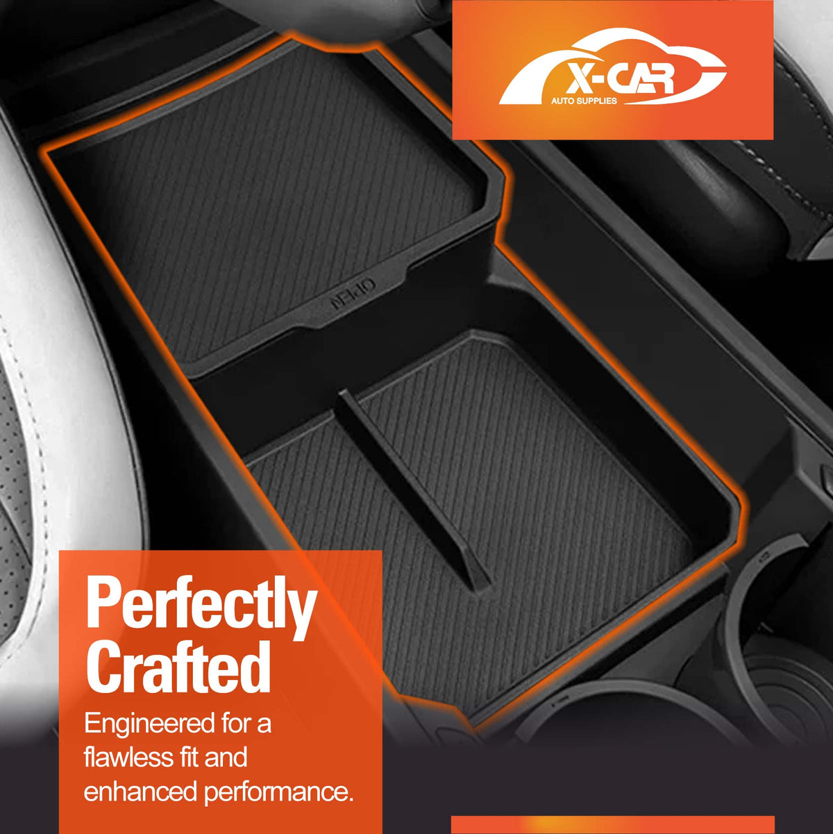 Centre Console Organiser Set for Kia EV3 2025-Onwards Armrest Tray Storage Box Cup Holder Car Interior Accessories