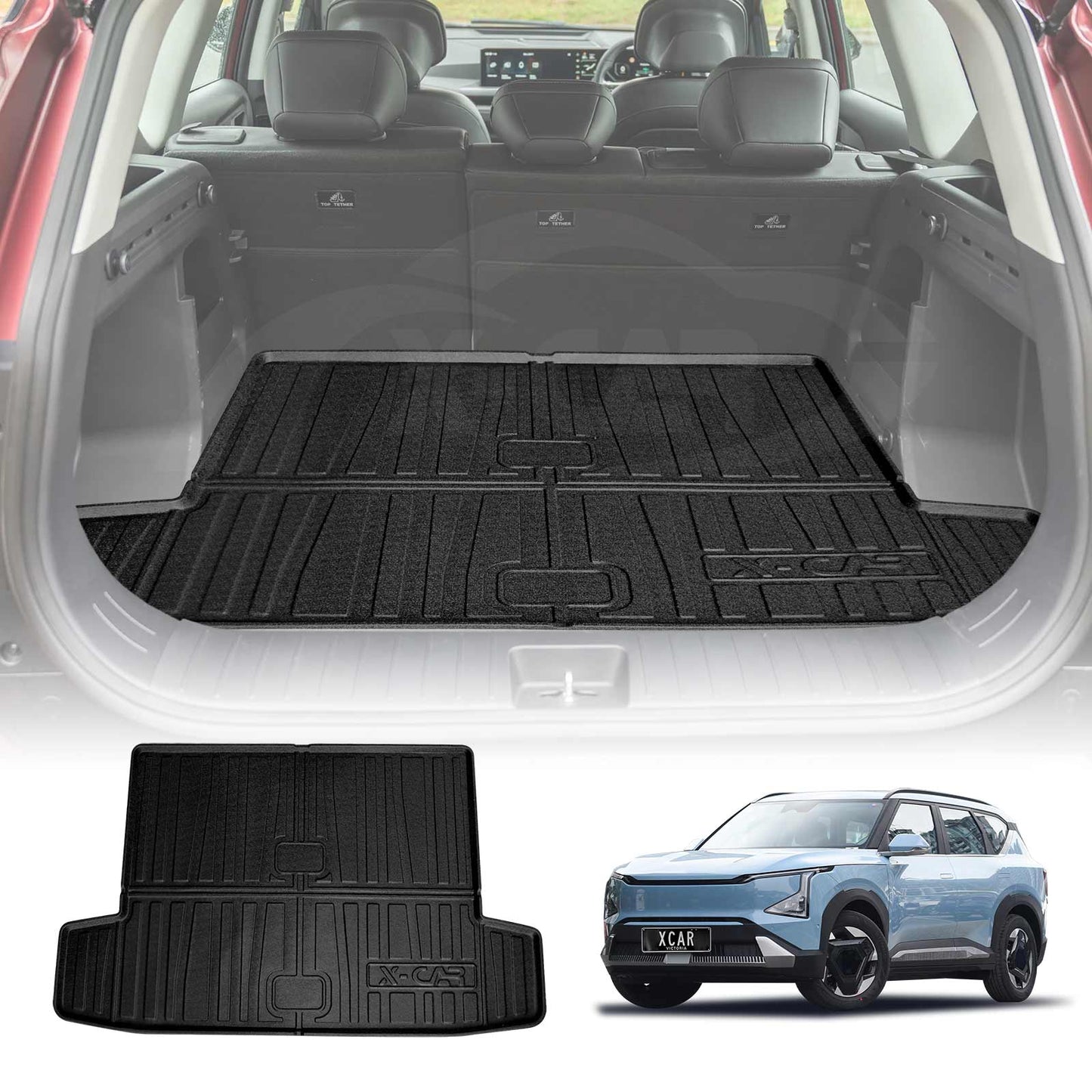 Boot Liner for Kia EV5 2024-Onwards All Weather Heavy Duty Cargo Trunk Cover Mat Luggage Tray Car Accessories