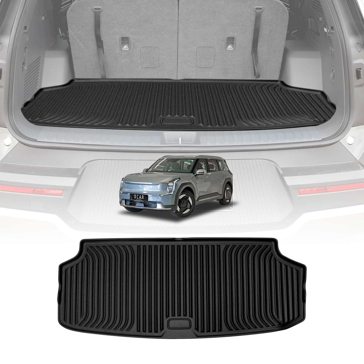 Boot Liner for Kia EV9 EV 9 2023-Onwards All Weather Heavy Duty Cargo Trunk Cover Mat Luggage Tray Car Accessories