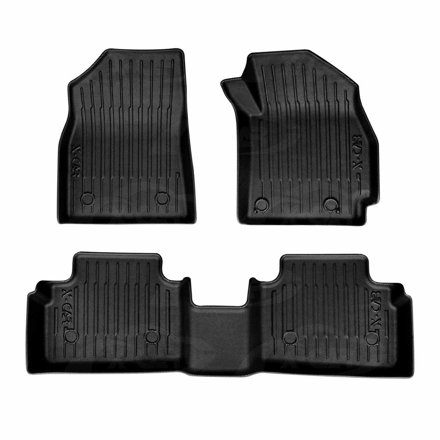 3D Floor Mats for Kia K4 2024-Onwards Heavy Duty All Weather Car Mats Carpet Liner Set