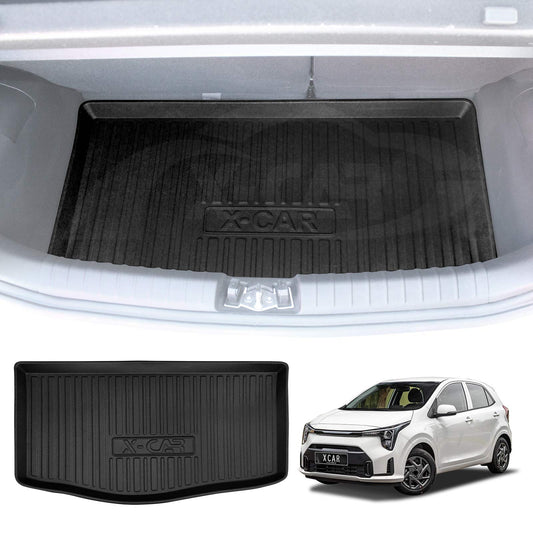 Heavy Duty Trunk Cargo Mat Boot Liner Luggage Tray Fit Kia Picanto 2016-2025