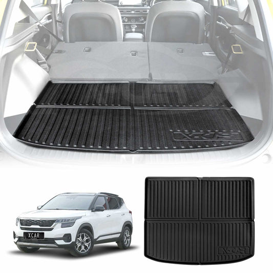 3D All Weather Boot Liner for Kia Seltos 2022-2025 Heavy Duty Cargo Trunk Cover Mat Luggage Tray