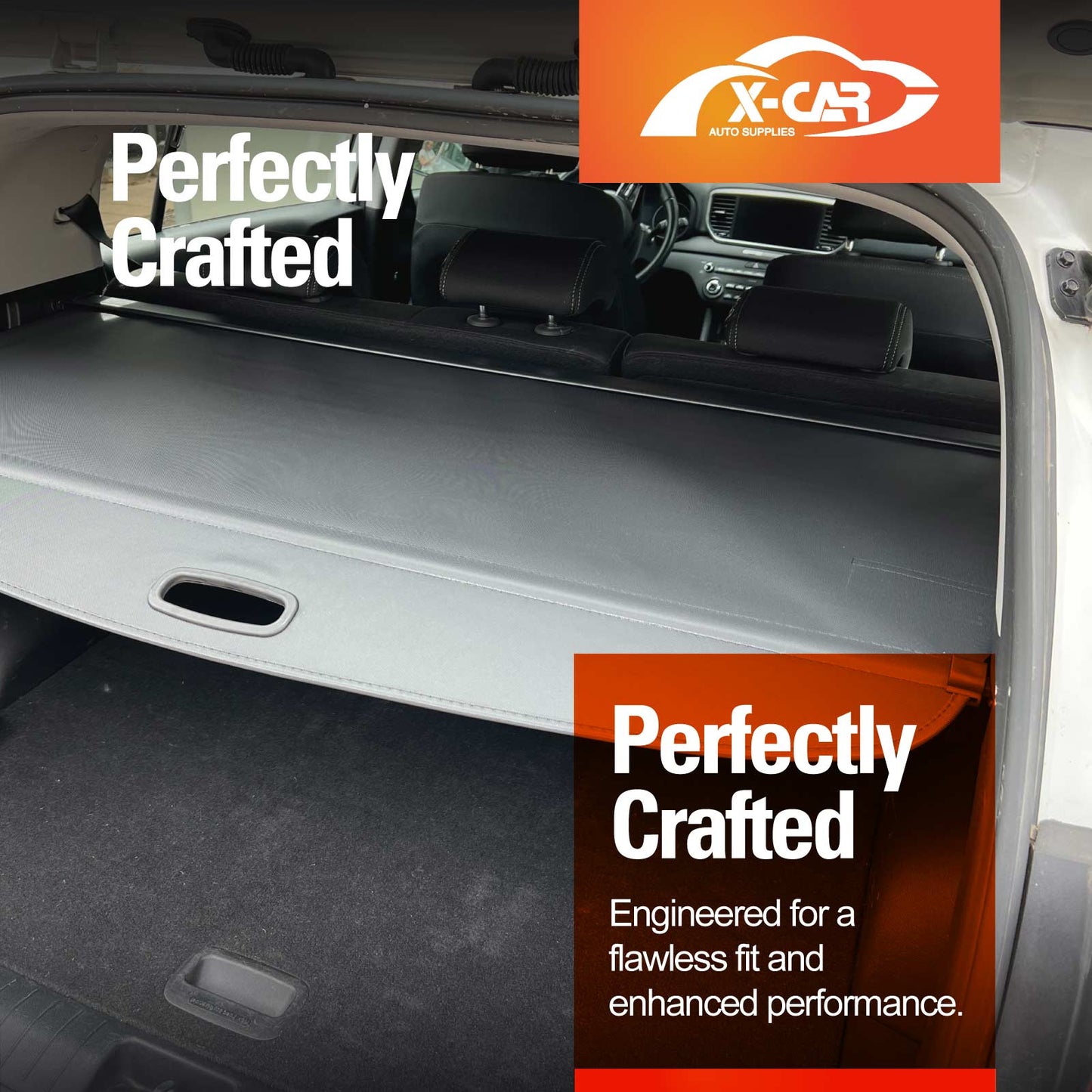 Retractable Car Trunk Shade Rear Cargo Security Shield Luggage Cover for Kia Sportage 2011-2021