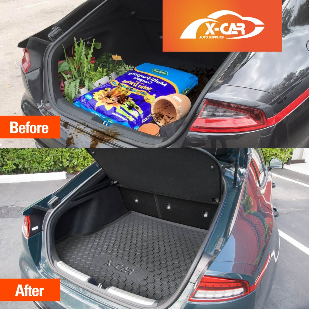 Boot Liner for Kia Stinger 2017-2024 All Weather Heavy Duty Car Trunk Cover Cargo Mat Luggage Tray