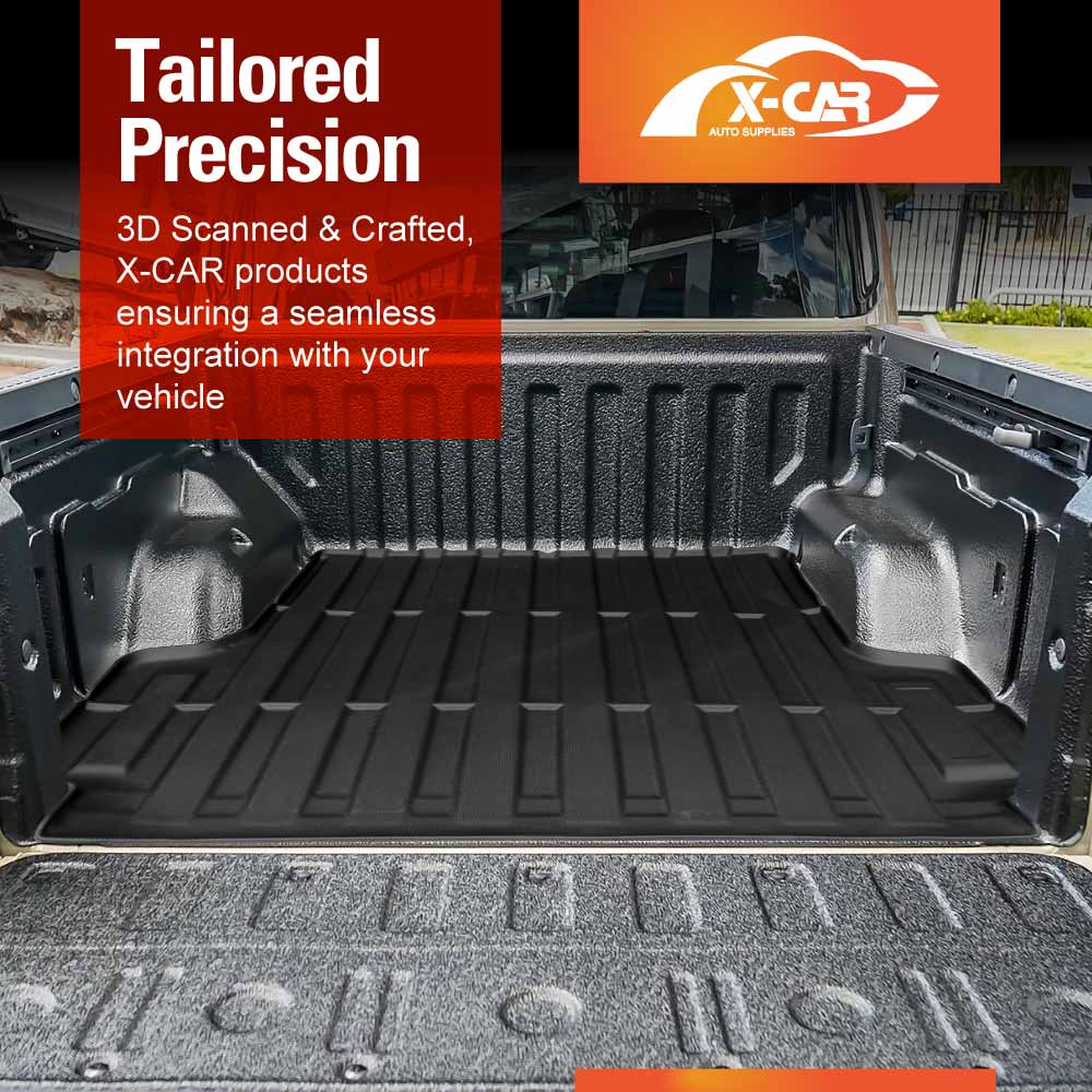 Tub Liner for Kia Tasman Dual Cab 2025-Onwards Heavy Duty All Weather Cargo Trunk Mat Luggage Tray