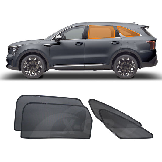 Rear Port Window Sun Shade for Kia Sorento 2020-Onwards Car Sun Blind Mesh