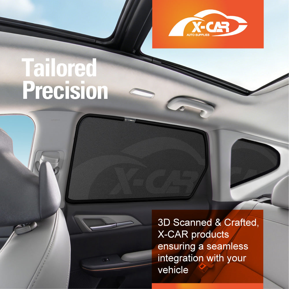 Rear Port Window Sun Shades for Kia EV5 2024-Onwards UV Protection Car Sunshade Blind Mesh