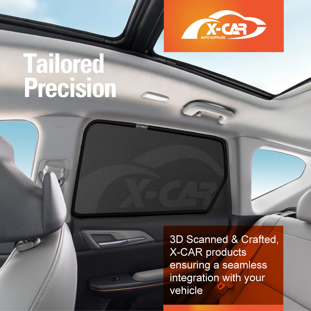 Rear Window Sun Shades for Kia EV5 2024-Onwards UV Protection Car Sunshade Blind Mesh