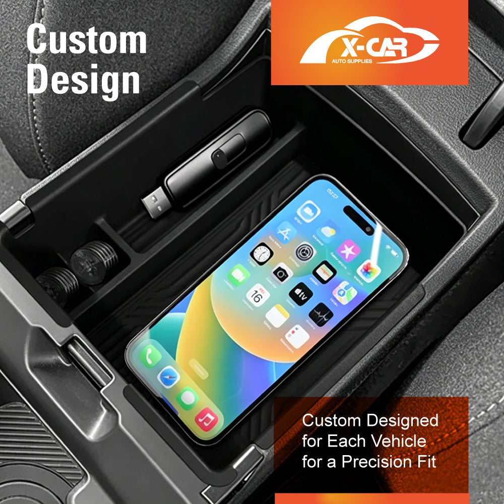 Armrest Organizer Tray Set for Kia K4 Sedan 2024-Onwards Centre Console Storage Box Interior Car Accessories