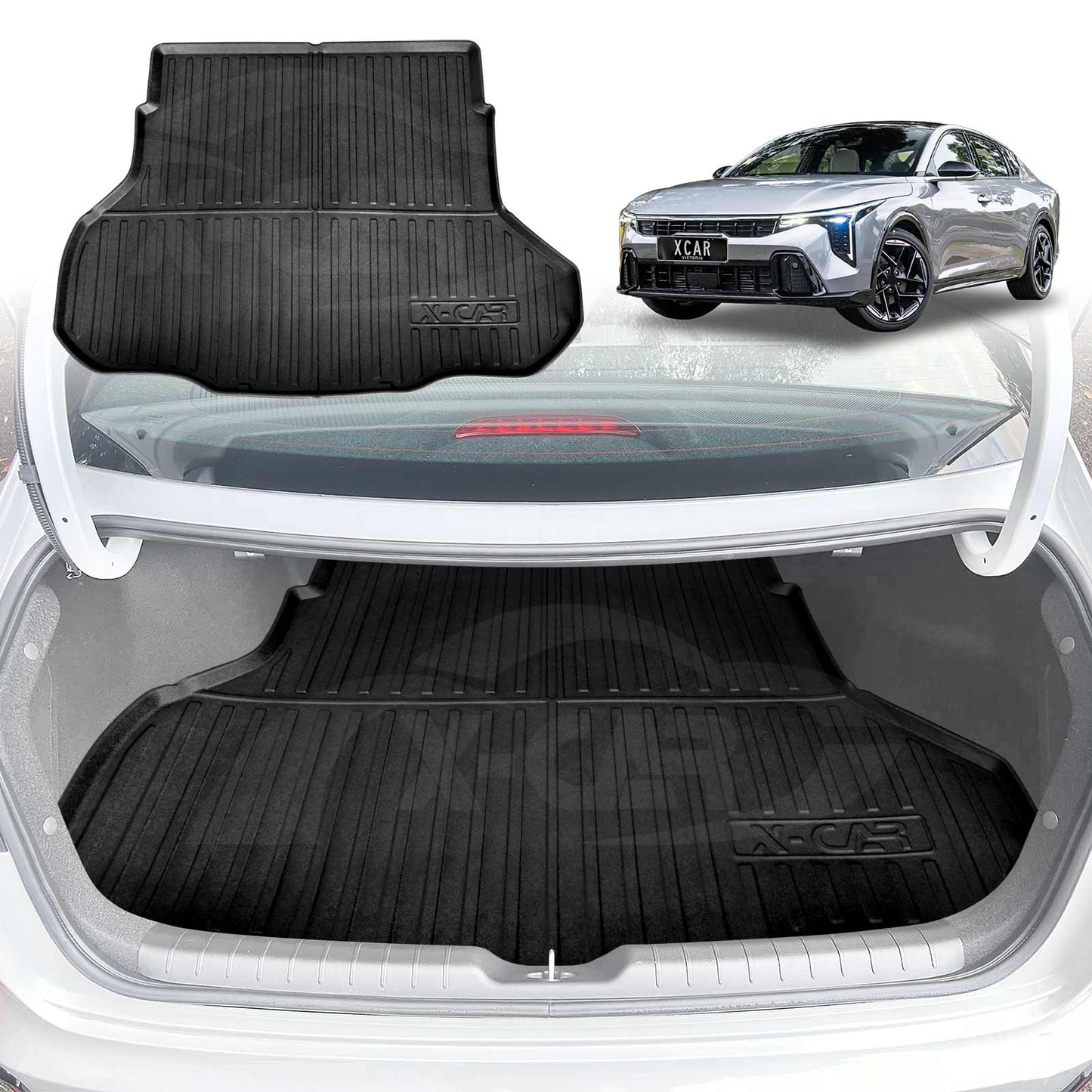 Boot Liner for Kia K4 2024-Onwards All Weather Heavy Duty Cargo Trunk Cover Mat Luggage Tray Car Accessories