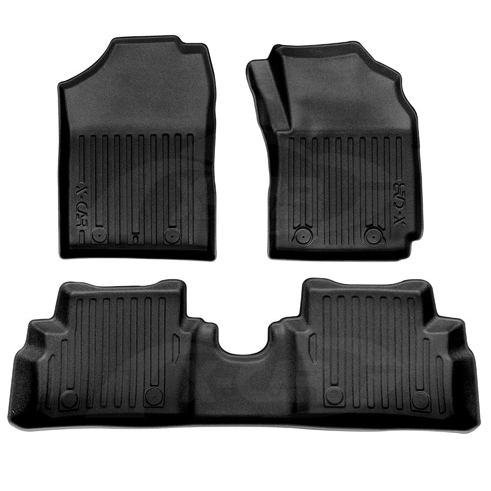 3D Floor Mats for Kia Picanto 2016-2025 Heavy Duty All Weather Car Mats Carpet Liner Set