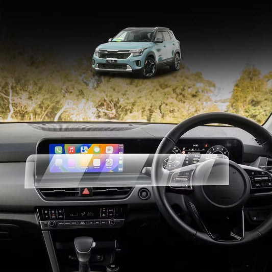 Screen Protector for Kia Seltos 2022-Onwards Touchscreen Anti-Scratch Film Cover Dashboard Display Protection Accessories