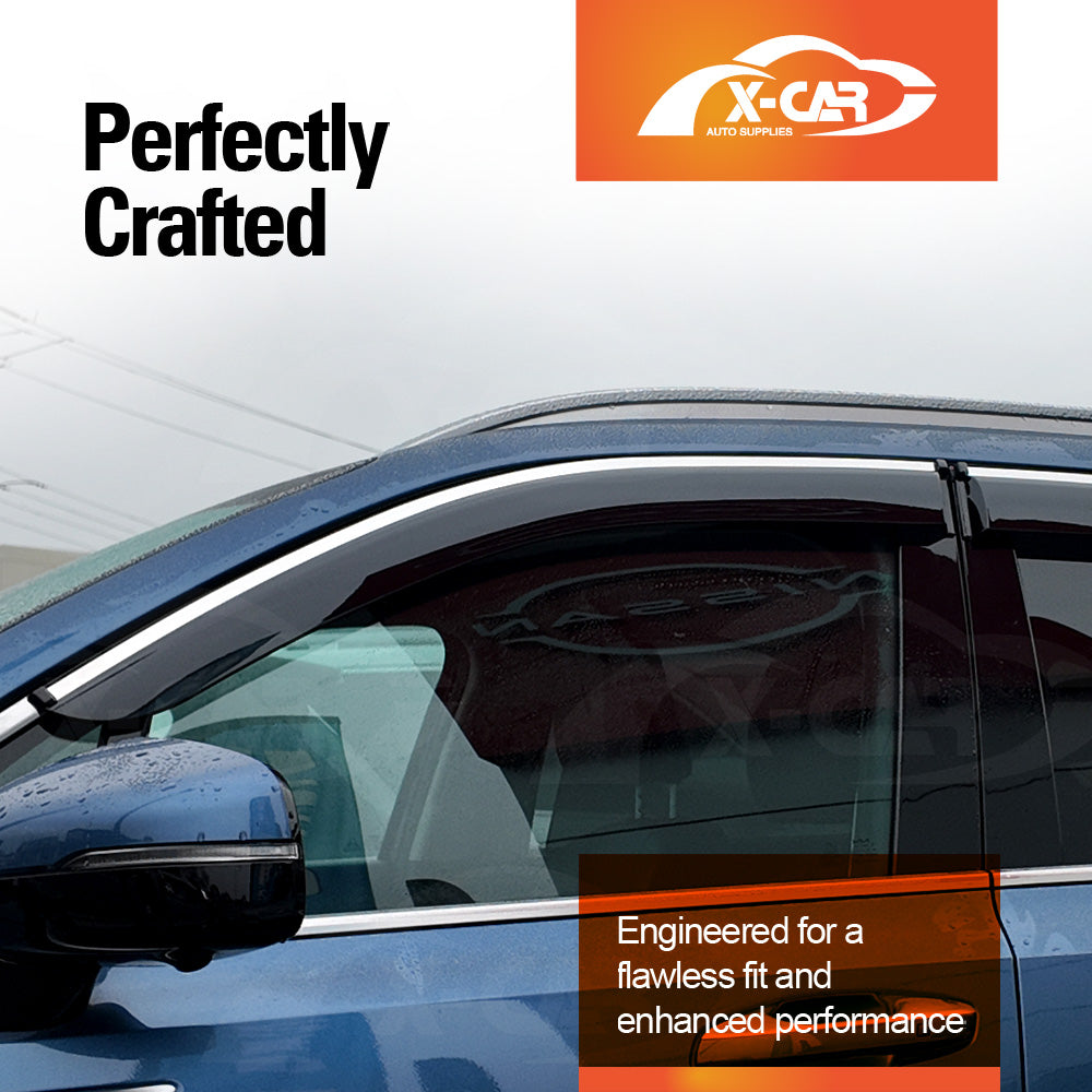 Weathershields for Kia Sorento 2020-Onwards Car Weather Shields Wind Deflectors Window Sun Visor