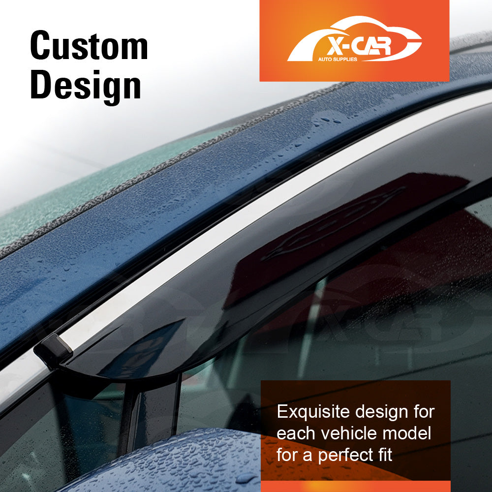 Weathershields for Kia Sorento 2020-Onwards Car Weather Shields Wind Deflectors Window Sun Visor