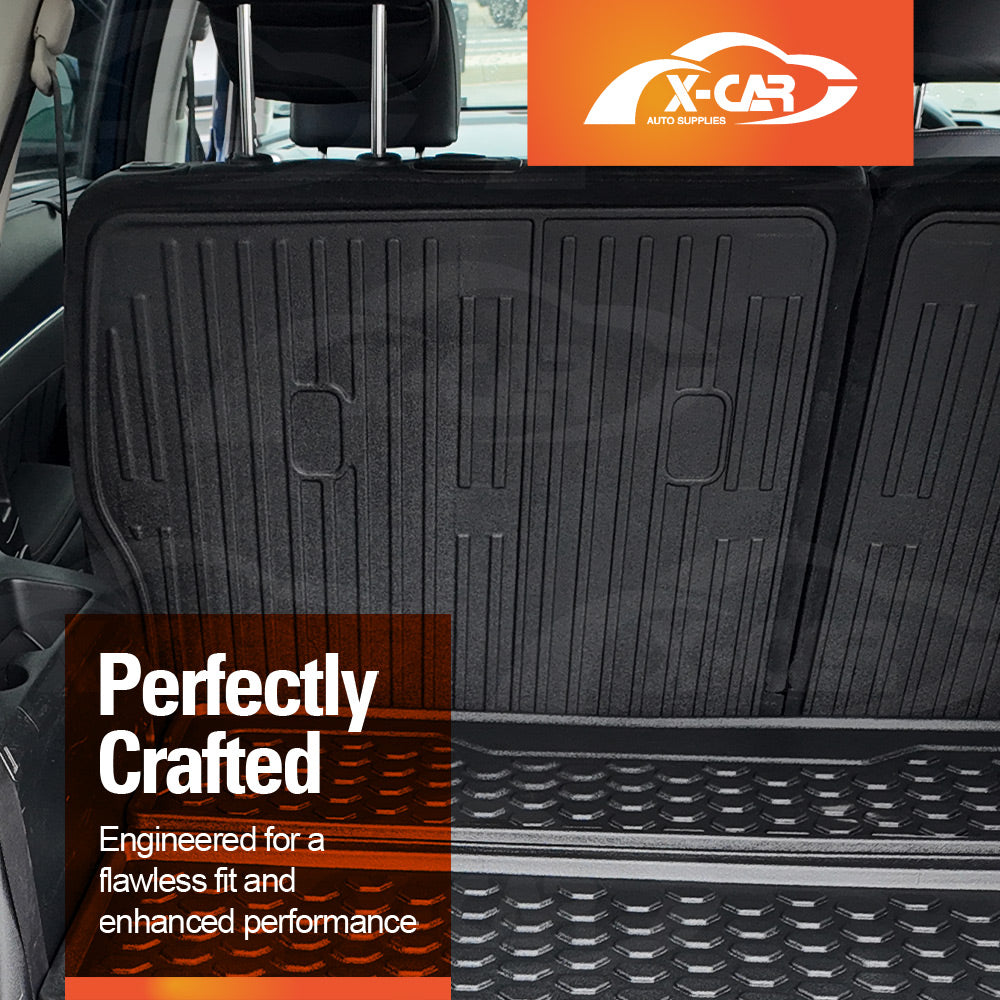 Back Seat Protector for Kia Sorento 2020-Onwards All Weather Heavy Duty Car Kick Cargo Mats Cover Accessories