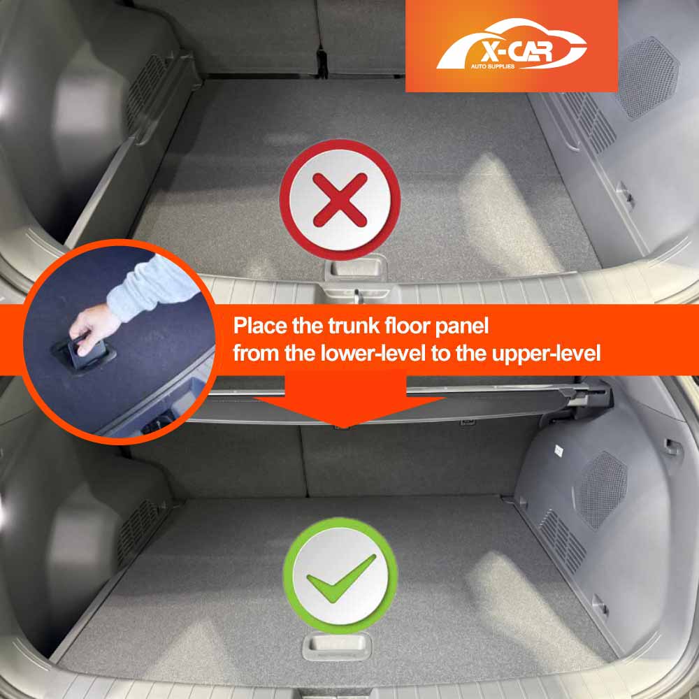 3D Floor Mats Boot Liner Set for Kia EV3 2025-Onwards All Weather Heavy Duty Cargo Car Trunk Luggage Tray