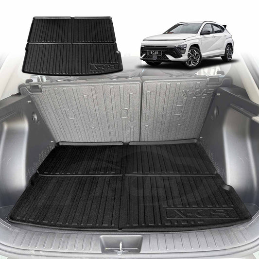 Boot Liner for Hyundai Kona 2023-2025 All Weather Heavy Duty Cargo Trunk Mat Luggage Tray