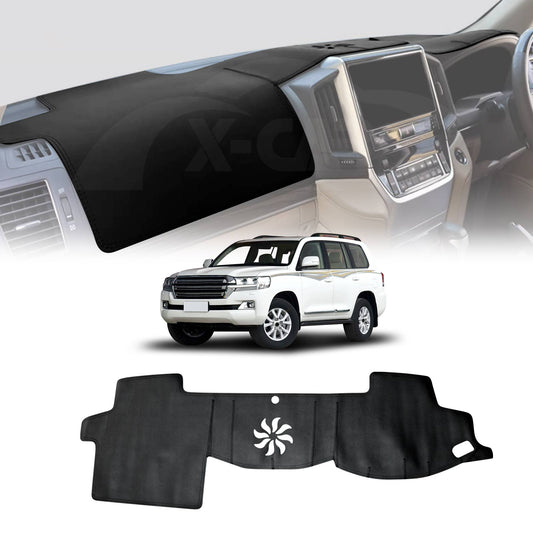 Dash Mat Pad Cover for Toyota LandCruiser 200 LC200 Series 2007-2021 Non-Slip Microfiber Leather