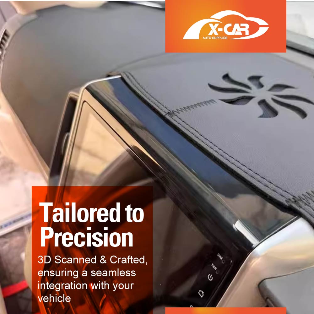 Dash Mat Pad Cover for Toyota LandCruiser 200 LC200 Series 2007-2021 Non-Slip Microfiber Leather