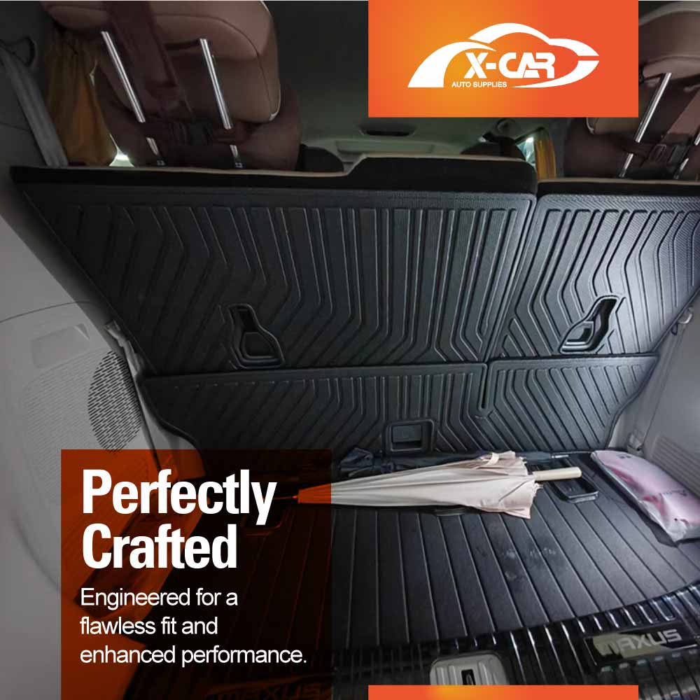 Boot Liner Back Seat Protector for LDV MIFA 9 MIFA9 2022-2025 All Weather Heavy Duty Cargo Car Trunk Kick Mats