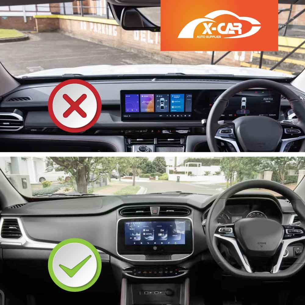 Dash Mat for LDV T60 Ute 2017-2024 Microfiber Non-Slip Pad Cover Interior Accessories