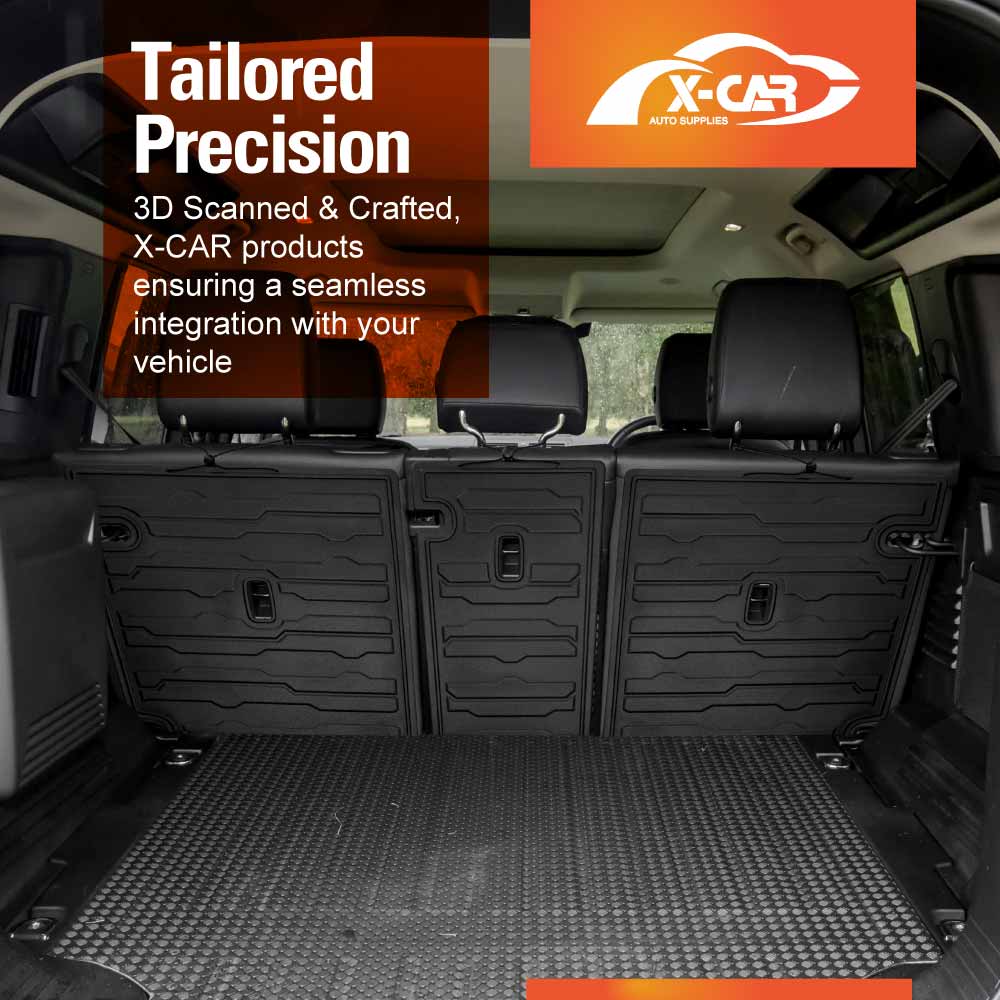 Back Seat Protector for Land Rover Defender L663 110 5 Seater 2020-Onwards All Weather Heavy Duty Car Seat Kick Mats Cover Accessories