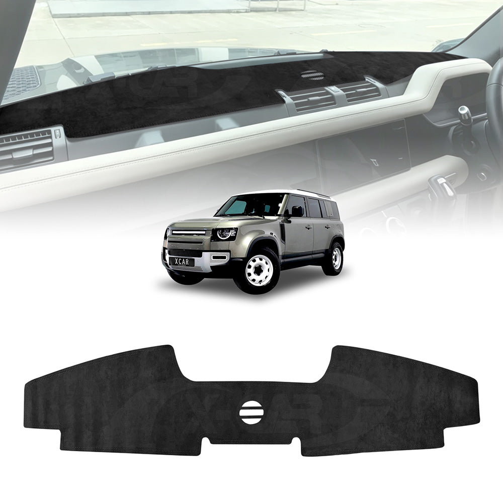 Dash Mat for Land Rover Defender L663 110 2020-Onwards Non-HUD Non-Slip Microfiber Pad Cover Interior Accessories