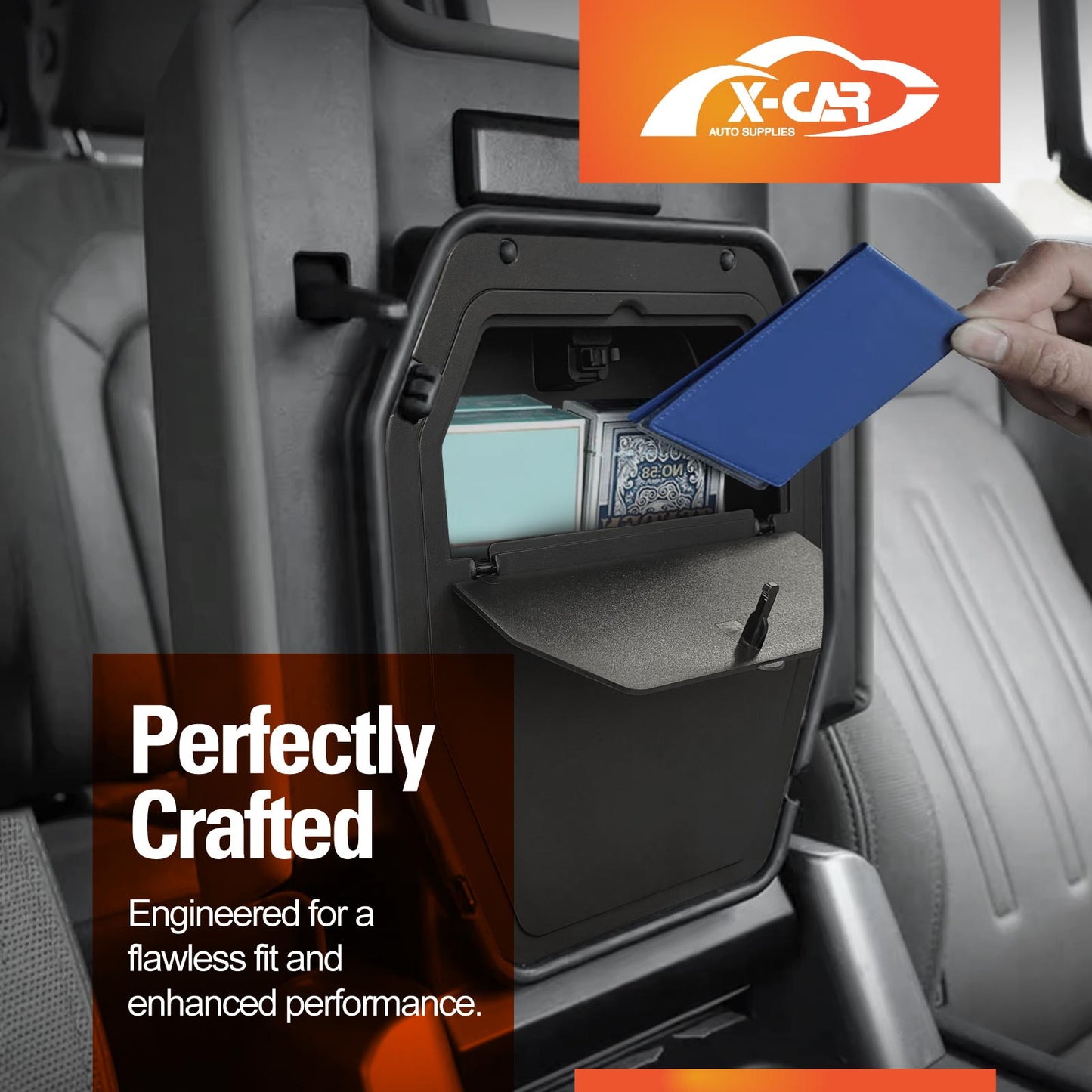 Armrest Hidden Storage Box for Land Rover Defender 2020-Onwards Organizer Console Box Accessories