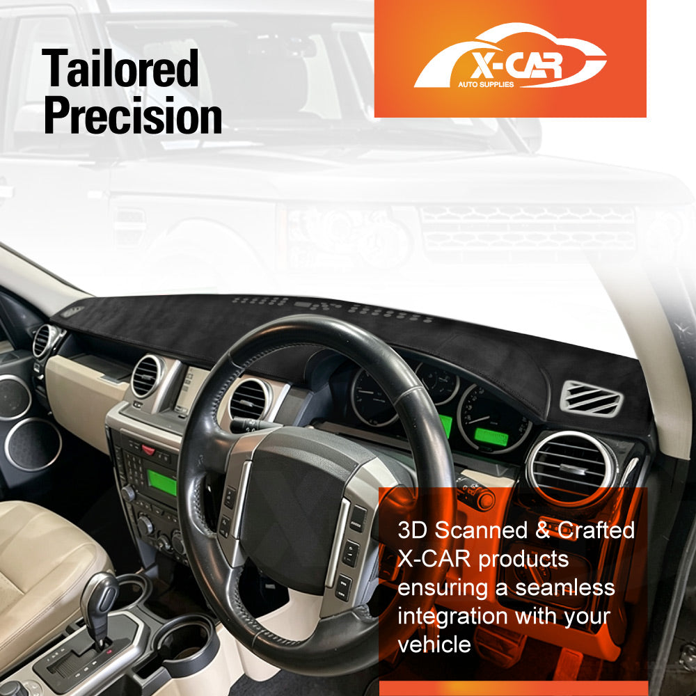 Dash Mat for Land Rover Discovery 3 D3 2005-2009 Non-Slip Microfiber Pad Cover Interior Accessories