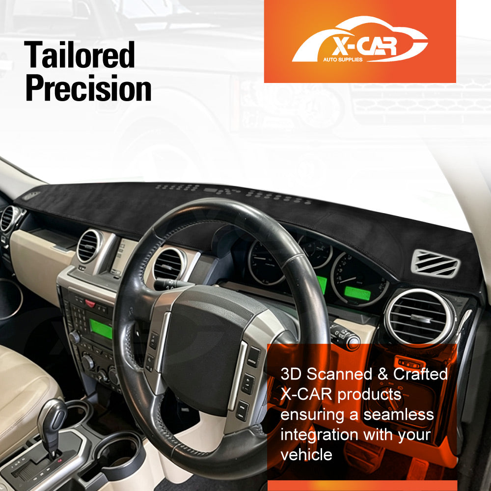 Dash Mat for Land Rover Discovery 4 D4 2009-2016 Non-Slip Microfiber Pad Cover Interior Accessories