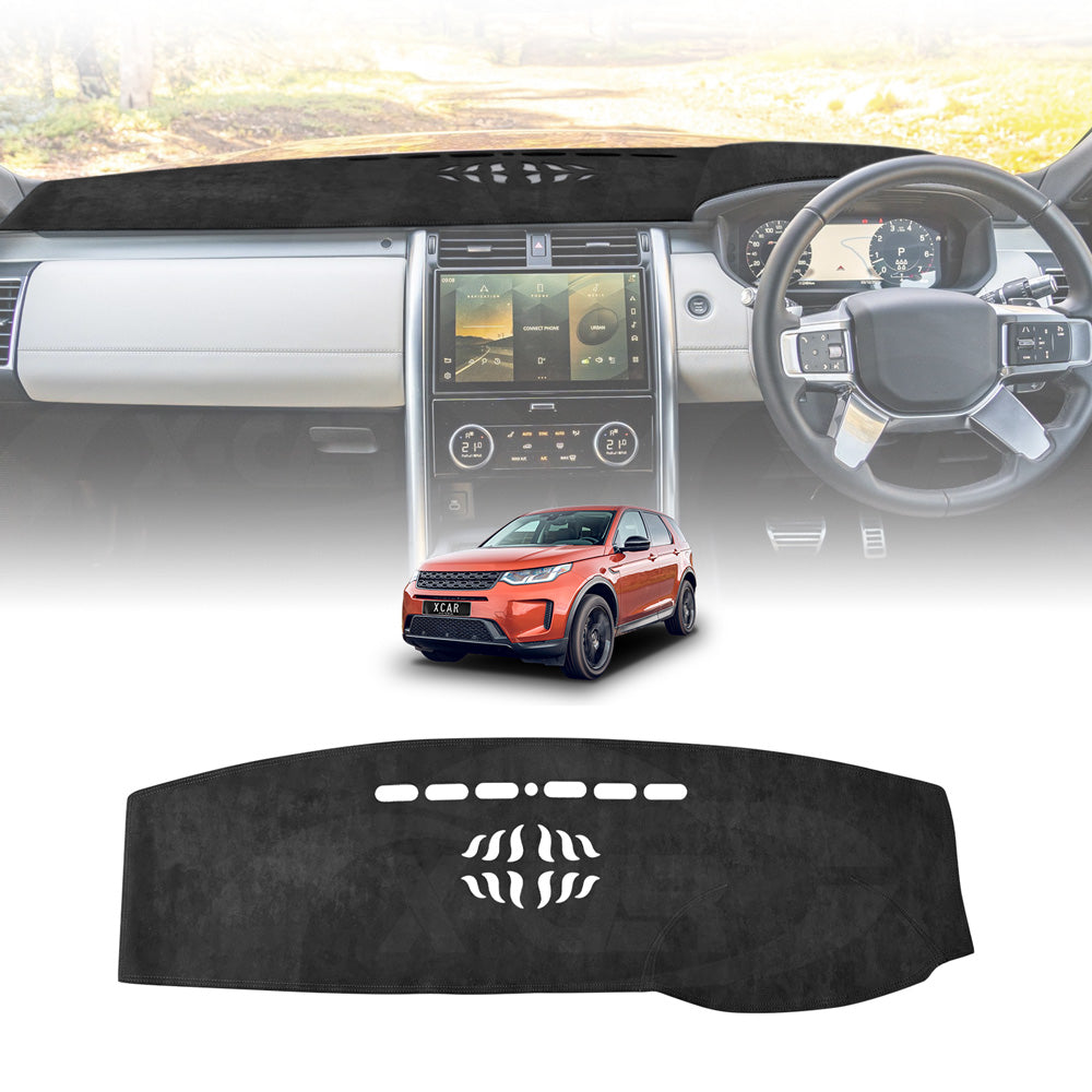 Dash Mat for Land Rover Discovery 5 D5 2017-Onwards Non-HUD Non-Slip Microfiber Pad Cover Interior Accessories