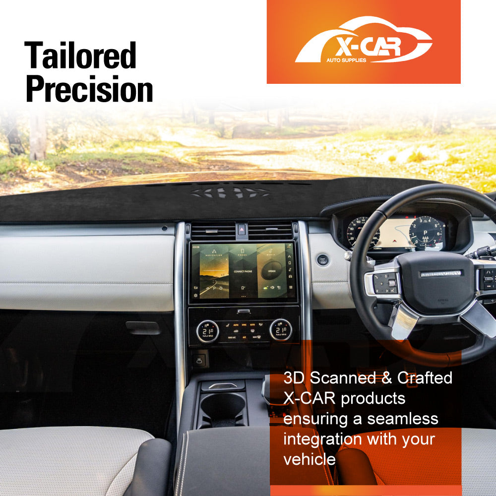 Dash Mat for Land Rover Discovery 5 D5 2017-Onwards Non-HUD Non-Slip Microfiber Pad Cover Interior Accessories