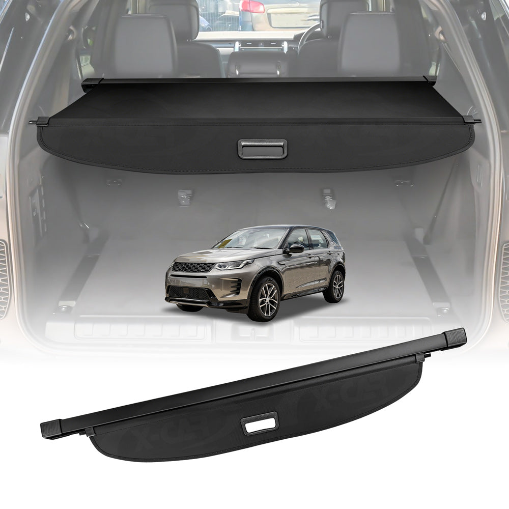 Retractable Cargo Cover for Land Rover Discovery Sport 2015-Onwards Rear Rack Partition Shelter Canvas Trunk Luggage Security Shield Shade