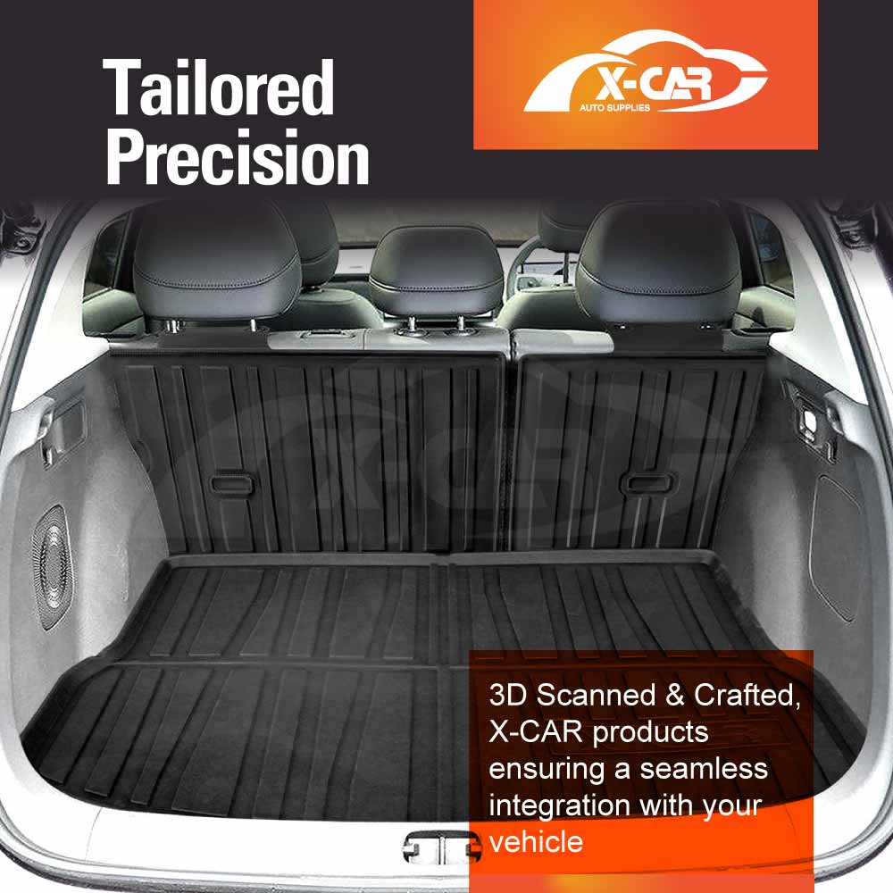 Boot Liner Kick Mats Set for Leapmotor B10 2025-Onwards All Weather Heavy Duty Cargo Car Trunk Back Seat Protector