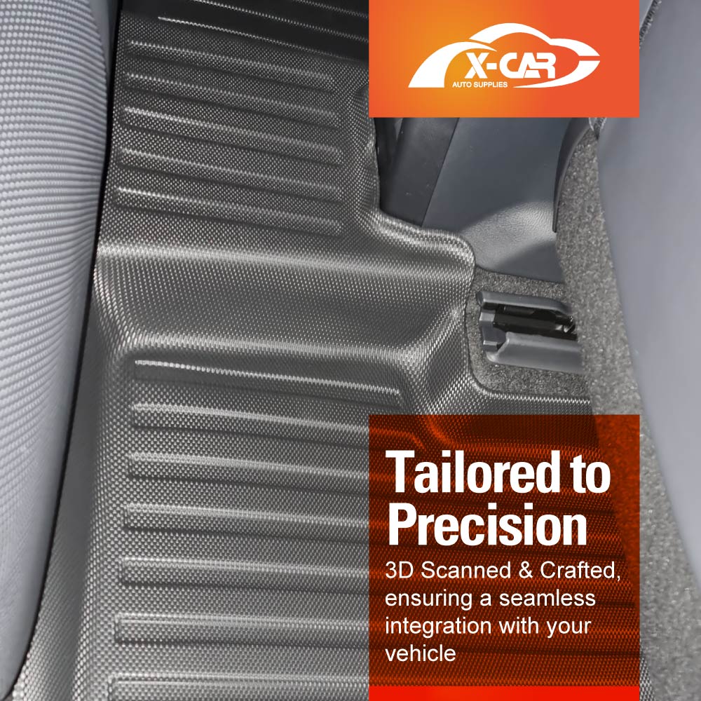 Floor Mats Boot Liner Set for Lexus NX250 NX350 NX350h NX450h 2022-Onwards Heavy Duty Car Trunk Cargo Kick Back Seat Cover