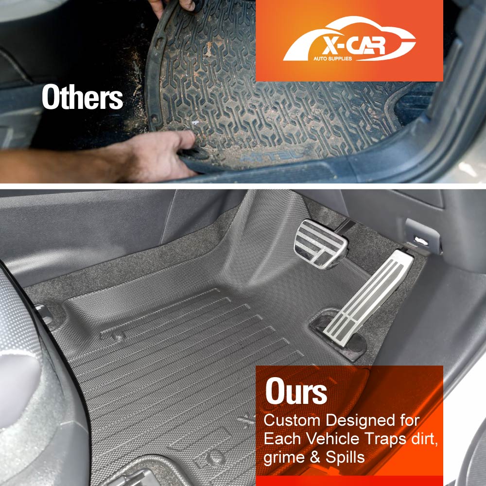 Floor Mats Boot Liner Set for Lexus NX250 NX350 NX350h NX450h 2022-Onwards Heavy Duty Car Trunk Cargo Kick Back Seat Cover