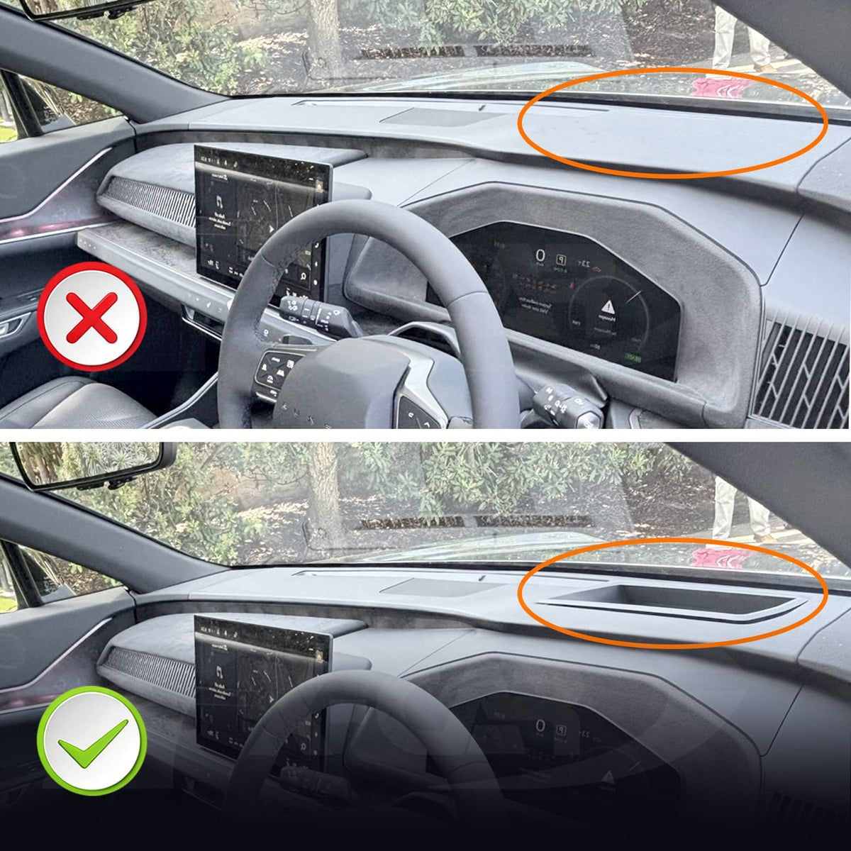 Dash Mat for Lexus ES ES300h ES350e ES500e 2026-Onwards with HUD Non-Slip Microfiber Pad Cover Interior Accessories