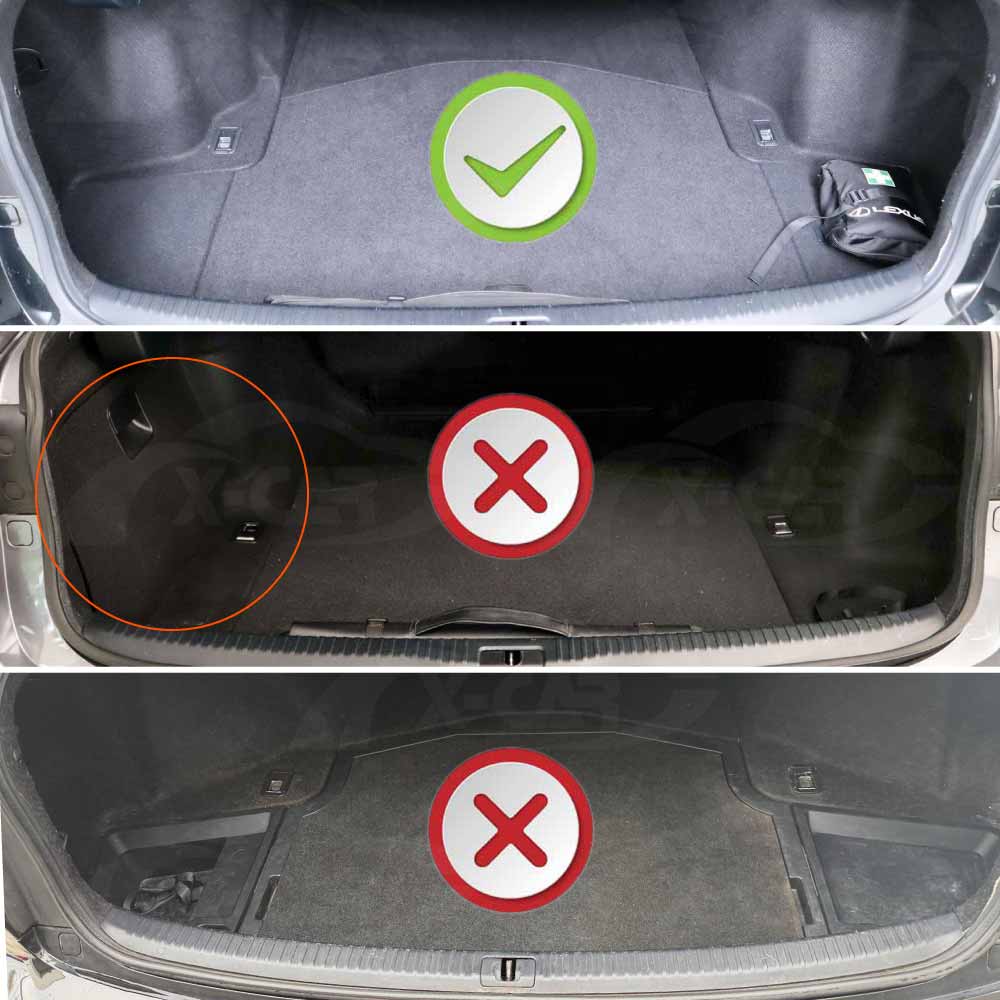 Boot Liner for Lexus IS 200/250/300/350/500 2013-Onwards All Weather Heavy Duty Cargo Trunk Cover Mat Luggage Tray Car Accessories