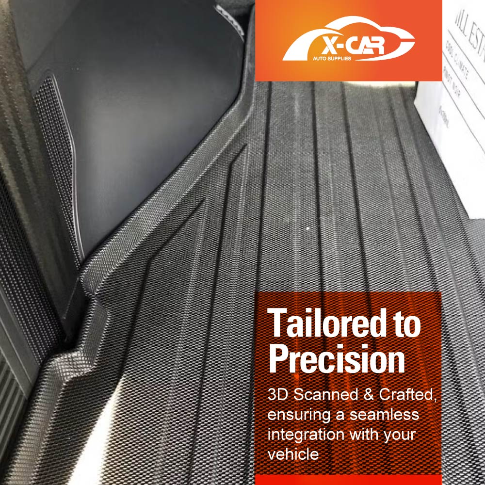 3D Floor Mats Boot Liner for Lexus LX Series LX500d LX600 2021-Onwards All Weather Heavy Duty Cargo Car Trunk Luggage Tray