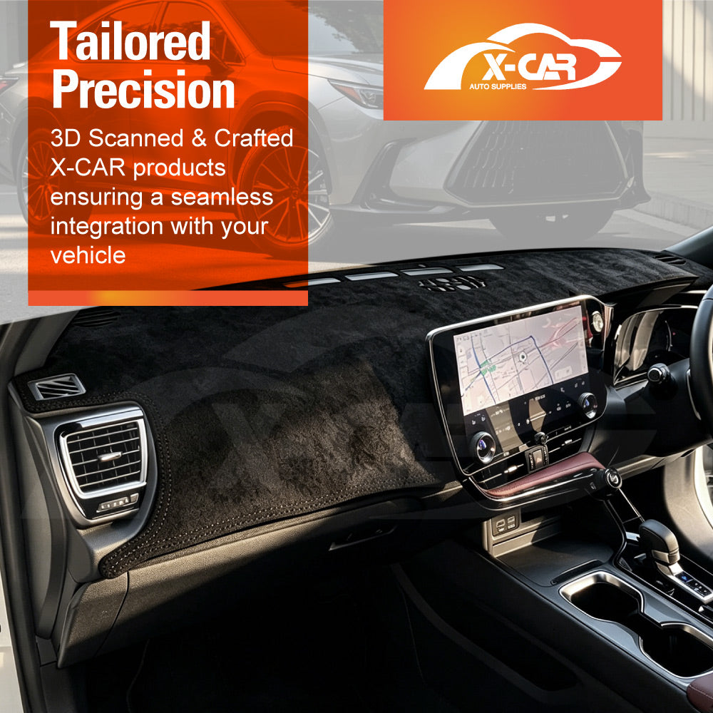 Dash Mat for Lexus NX Series NX250 NX350 NX350h NX450h 2022-Onwards Without HUD Non-Slip Microfiber Pad Cover Interior Accessories