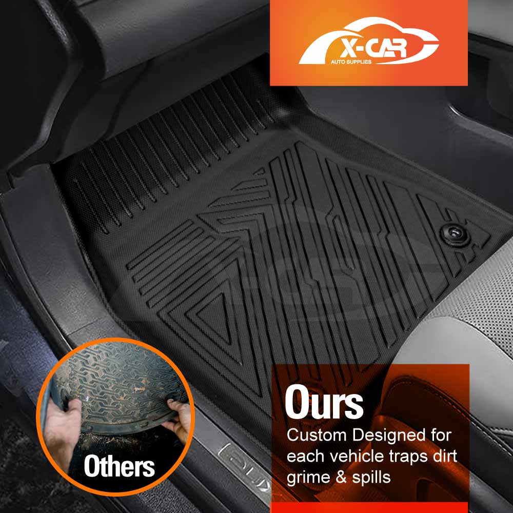 3D Floor Mats Boot Liner Set for Lexus RX200t RX300 RX350 RX450h 2016-2022 All Weather Heavy Duty Cargo Car Trunk Luggage Tray